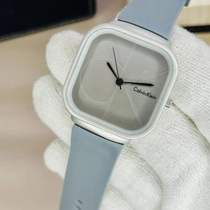 Calvin Klein Mens Watch With Square Dial Elegant Modern And Durable Timepiece For Daily Wear And Special Occasions (Without Box) - Black