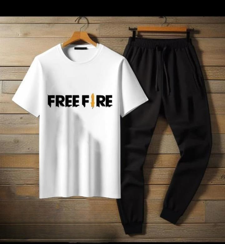 Premium Micro Men’s Tracksuit FreeFire Print – Comfortable Sportswear | Gym & Workout Suit -