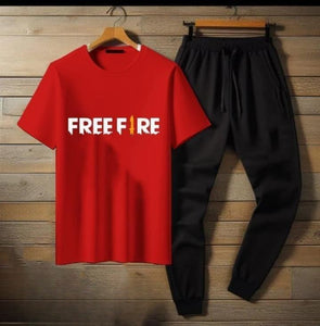Premium Micro Men’s Tracksuit FreeFire Print – Comfortable Sportswear | Gym & Workout Suit -