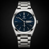 Dearno Premium Quartz Men's Watch Day And Date Display - Timepiece Designed For Wristwear And Daily Timekeeping Routine -